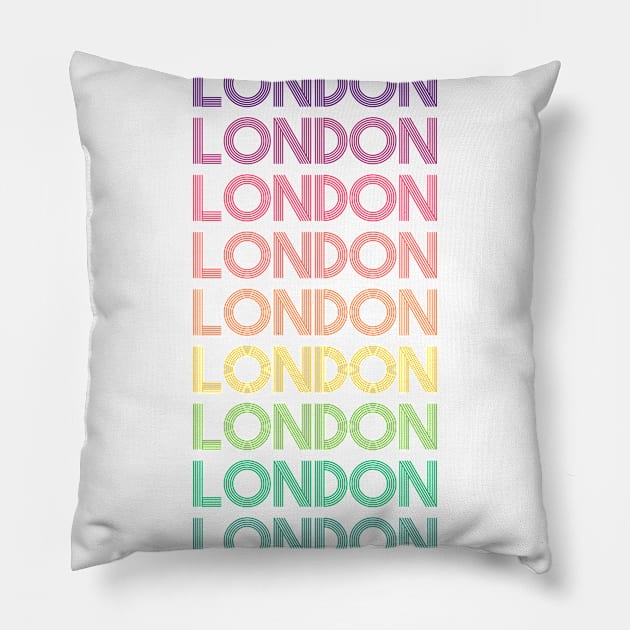 London Pillow by RainbowAndJackson