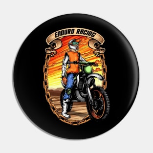 Dirtbike racing Pin