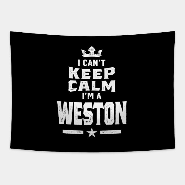 Weston Personalized Name Birthday Gift Tapestry by cidolopez