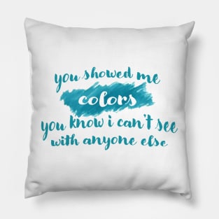 Illicit Affairs Blue Lyrics Pillow