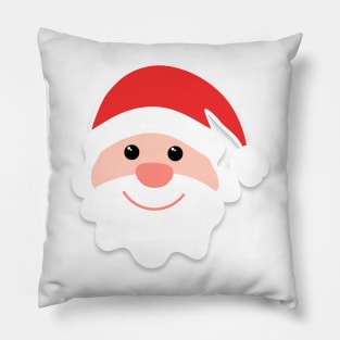 Happy Santa Claus Pattern Pillow