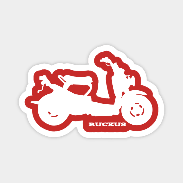 Honda Ruckus Magnet by Yankeeseki