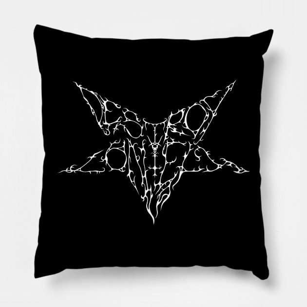 Destroy Lonely Design 3 Pillow by Snapstergram