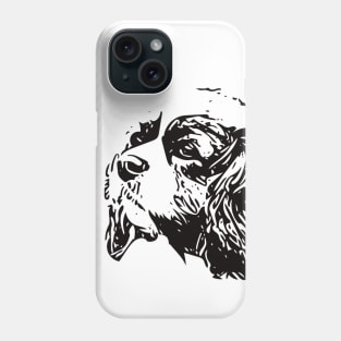 Cavalier King Charles Spaniel Face Design - A Cav Christmas Gift Phone Case