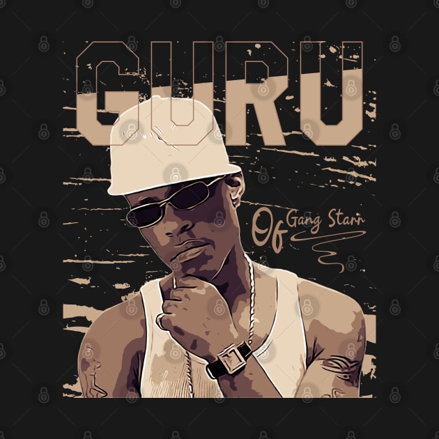 Guru of Gang Starr by Degiab