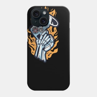 Gamer Fire Hand Phone Case