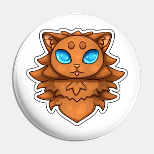 Chocolate cat Pin