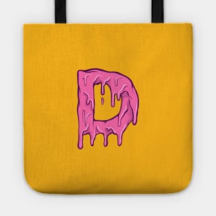 D Letters Pink Melted Tote