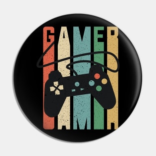 gamers console typhography Pin