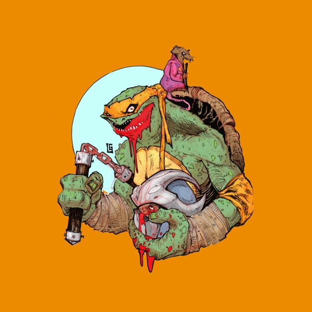 Turtle mikey by Lagonza