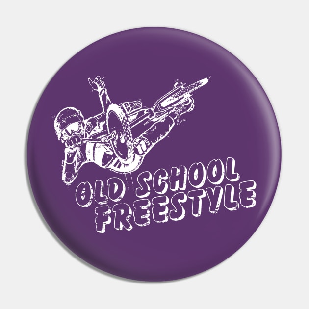 BMX Freestyle Old School Pin by Frazza001