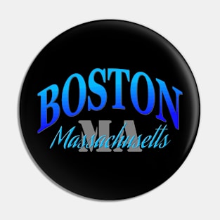 City Pride: Boston, Massachusetts Pin