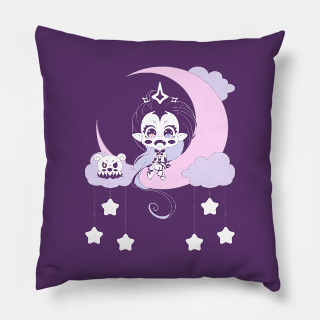 Chibi SG Zoe Pillow by OniKitiStudio