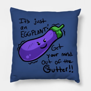 Eggplant Friend Pillow