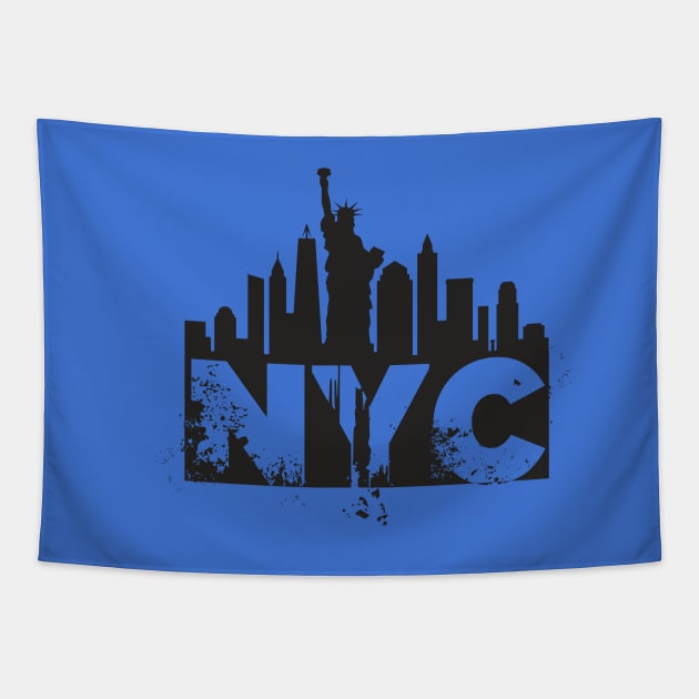 NYC Tapestry by SixThirtyDesign