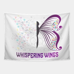 Butterfly Flower Colors Lover Best Gift For Mothers Tapestry