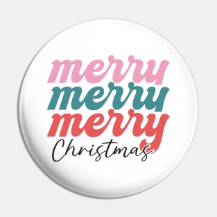 Merry Christmas Pin