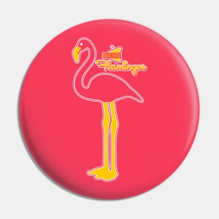 Defunct Miami Beach Flamingos Baseball Team Pin