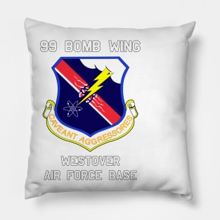 99th Bomb Wing Pillow