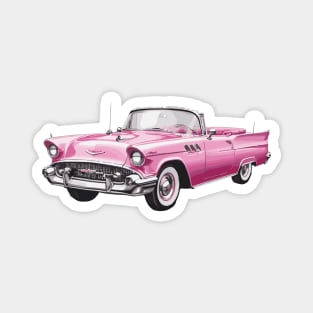 Pink Classic Barbie Car Magnet