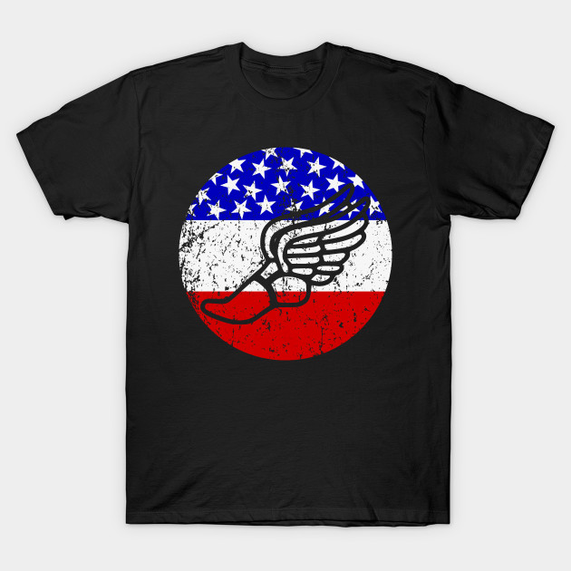 american flag running shoes
