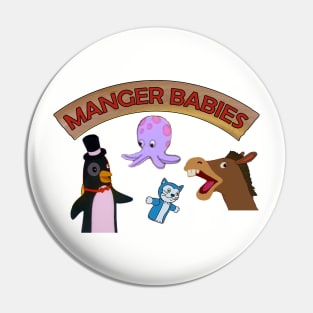 Manger Babies Pin