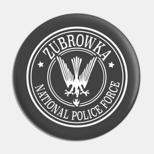 Zubrowka National Police Force Pin