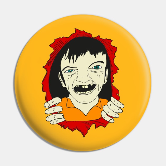 Mark E Smith Powell Peralta Pin by michaelsmithart