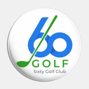 golf club logo Pin