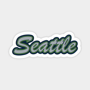 Football Fan of Seattle Magnet