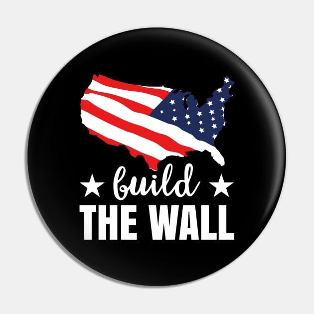 Build the wall - Trump Pin by Anime Gadgets