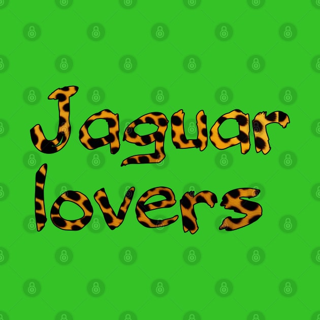 Jaguar lovers by Spaceboyishere