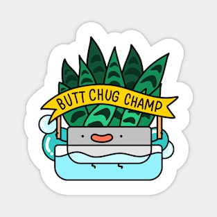 Butt Chug Champ Magnet