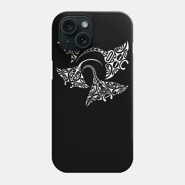 4 rays Phone Case by Tikitattoo