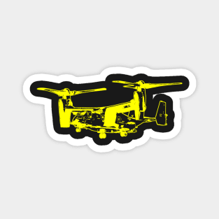 Bell Boeing V-22 Osprey - Yellow Design Magnet