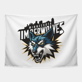 MINNESOTA TIMBERWOLFS Tapestry