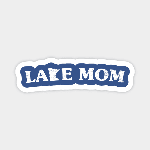 Minnesota Lake Mom Magnet by mjheubach