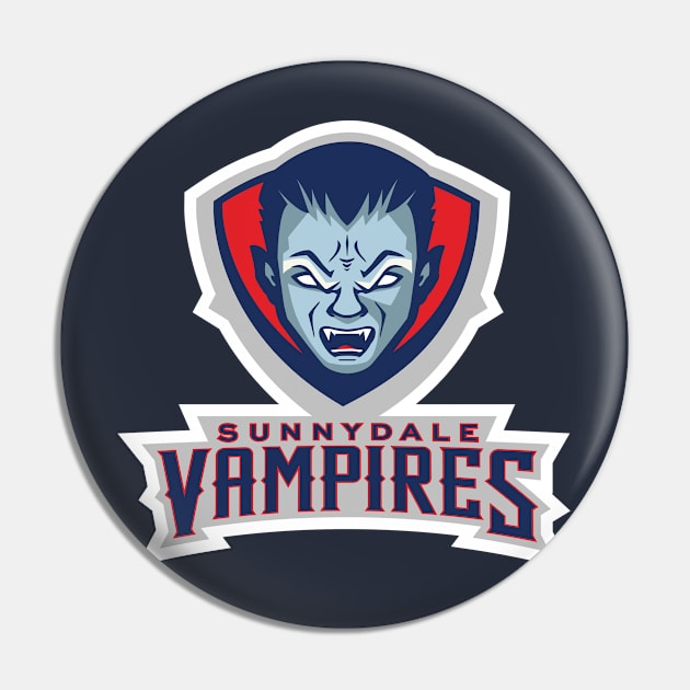 Sunnydale Vampires Pin by JoeySuplex803