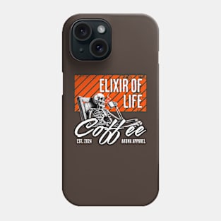 Coffe The Elixir of Life Phone Case