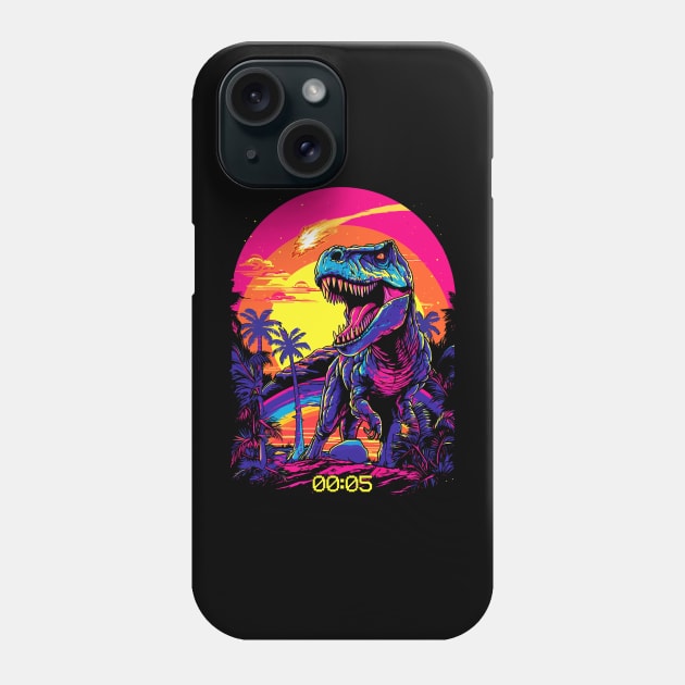 The Final Countdown, T-Rex Phone Case by RicoMambo