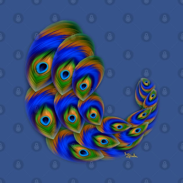 Peacock Feather Vortex by RGiada