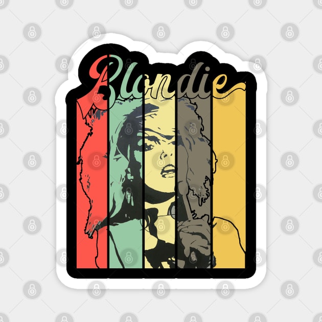 Blondie Retro Color Magnet by wsyiva