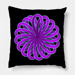 Geometric flower Pillow