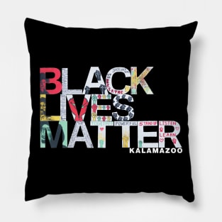 Black Lives Matter Kalamazoo! Pillow