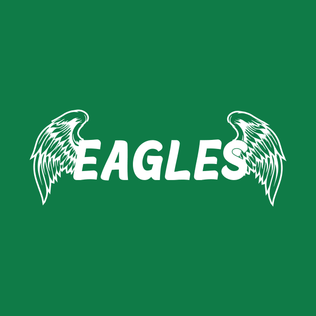 Fly Eagles Fly by HarlinDesign