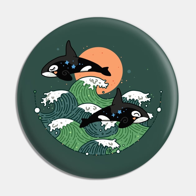 Killer Whales Pin by Freeminds