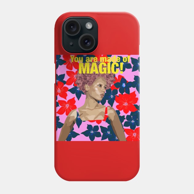 You are made of magic Phone Case by Lynndarakos