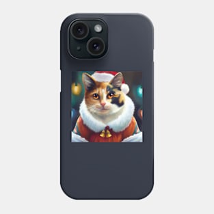 A Very Calico Christmas Phone Case