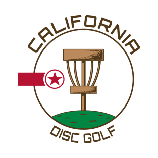 California Disc Golf - State Flag T-Shirt