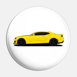 CAMARO YELLOW Pin